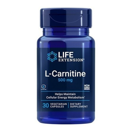 L-Carnitine, 500mg - 30 vcaps