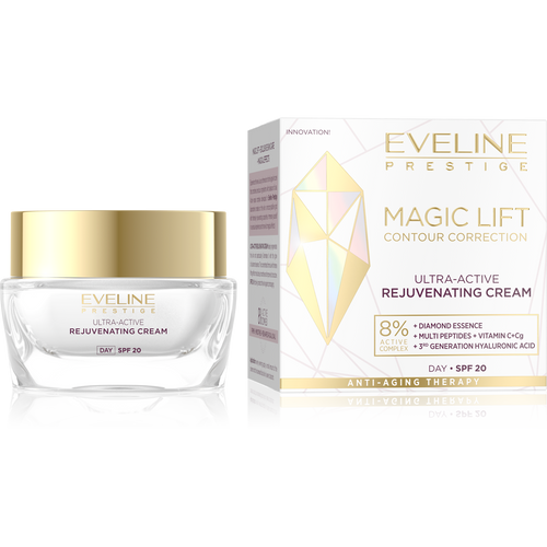 Eveline Magic Lift Ultra-Aktywny Krem Odmładzający z SPF20 na Dzień 50ml