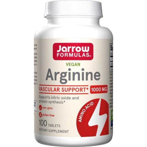 Arginine, 1000mg - 100 tabs