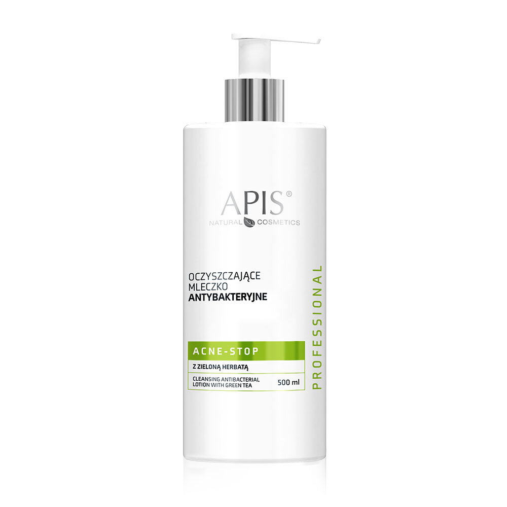 Apis Professional Acne Stop Mleczko Oczyszczające z Zieloną Herbatą 500ml