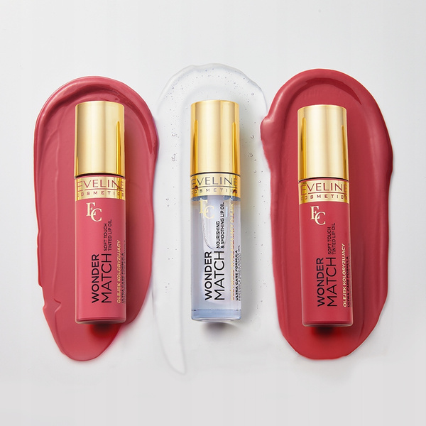 Eveline Wonder Match Hydrating Lip Oil 04 Raspberry Sorbet 5ml