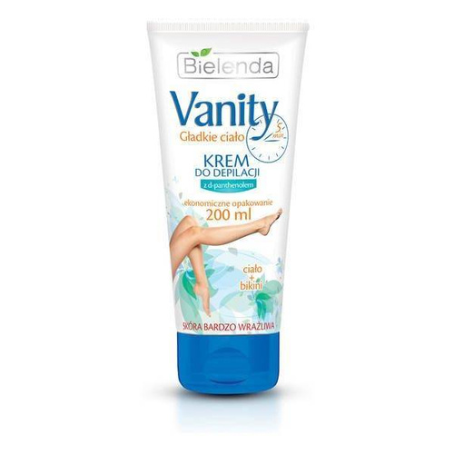 Bielenda Vanity Smooth Body Krem do Depilacji z D-panthenolem Łagodzący Podrażnienia 200ml