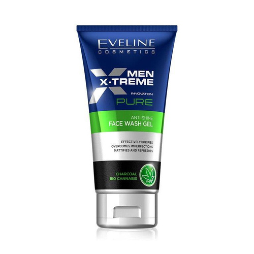 Eveline Men X-Treme Pure Cleansing and Refreshing Face Wash Gel 150ml