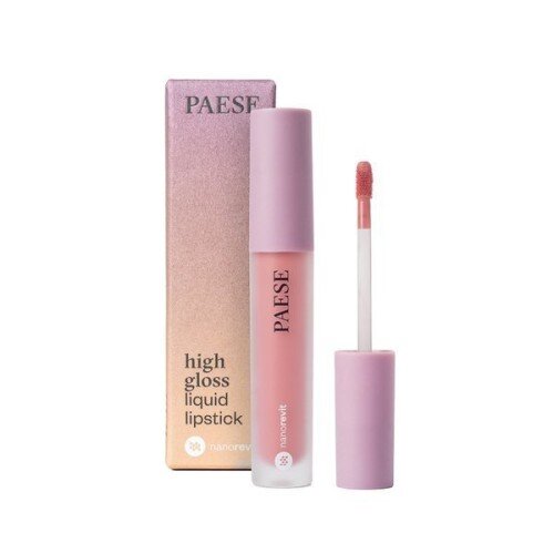 Paese Nanorevit Moisturizing High Gloss Liquid Lipstick 50 Bare Lips 4.5ml