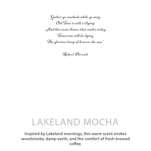 Agnes + Cat Botanical Soy Wax Candle - Lakeland Mocha