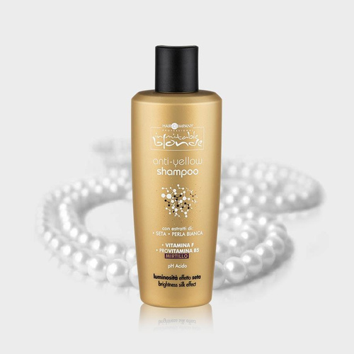 Hair Company Professional Anti-Yellow Gentle Shampoo Yellow Hair Tones Prevention 250ml