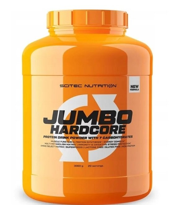 SciTec Jumbo Hardcore, Chocolate - 3060g