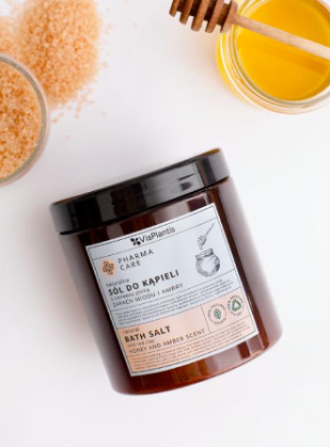 Vis Plantis Pharma Care Regenerating Bath Salt with Red Clay 800g