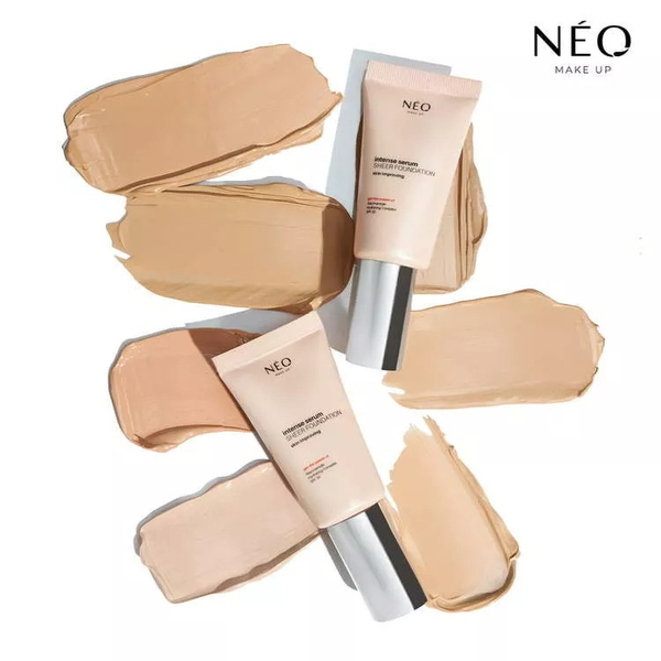 Neo Makeup Intense Serum Sheer SPF 30 Moisturizing Foundation No. 04 Sand 30ml