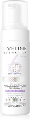 Eveline 6 Ceramides Gentle Face Washing Foam 150ml