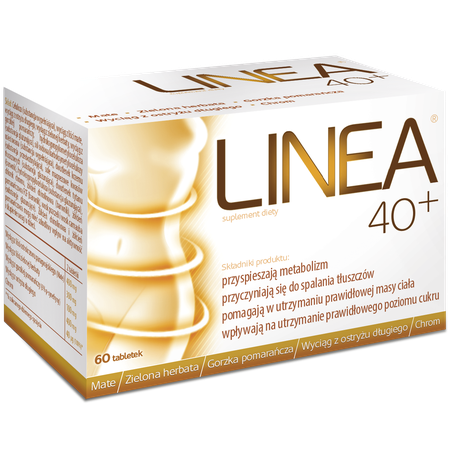 Linea 40+ Wspomagaja Metabolizm 60 Tabletek