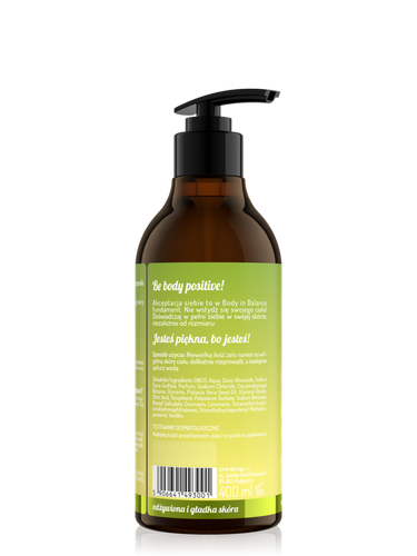 OnlyBio Body in Balance Cleansing Moisturizing Shower Gel Pistachio 400ml