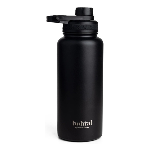 SmartShake Bohtal Insulated Sports Bottle, Black - 960 ml.