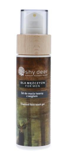 Shy Deer Cleansing Charcoal Men Face Wash Gel for Him 100ml