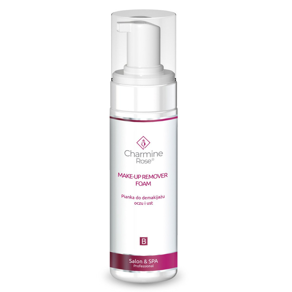 Charmine Rose Oil-Free Make-Up Remover Foam for Sensitive Skin 200ml