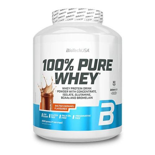 BioTechUSA 100% Pure Whey Białko serwatkowe, Słony karmel 2000g