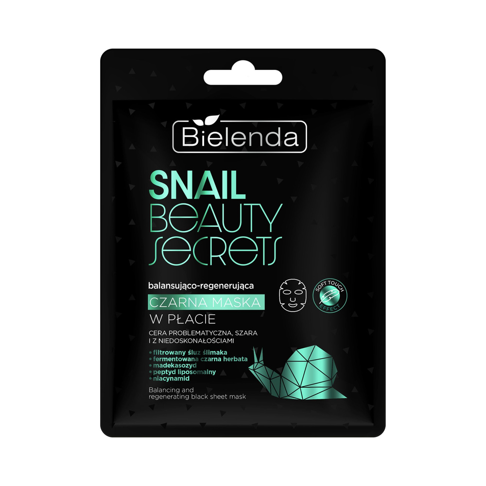 Bielenda Snail Beauty Secrets Balancing & Regenerating Sheet Mask 1 pc