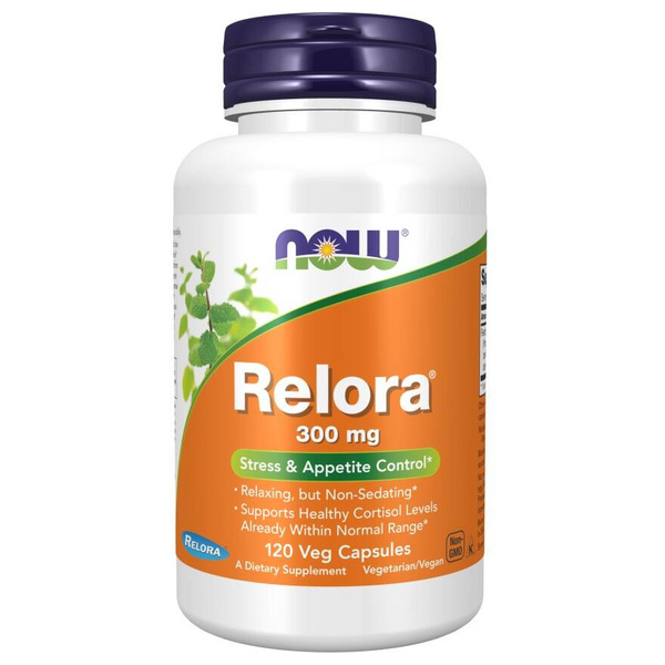 Now Foods Relora 300mg Supports Body in States of Nervous Tension 120 Capsules