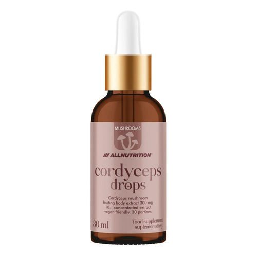 Mushrooms Cordyceps Drops, 300mg - 30 ml.