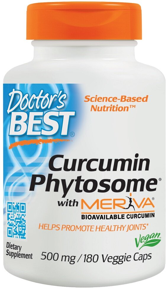 Curcumin Phytosome, 500mg - 180 vcaps