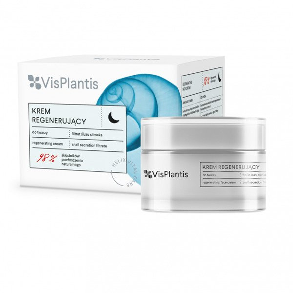 Vis Plantis Helix Vital Care Krem regenerujący na noc z filtratem śluzu ślimaka 50ml