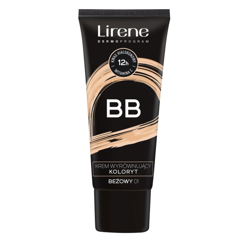 Lirene BB Krem Wyrównujący Koloryt 01 Beige 30ml