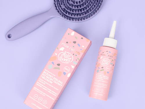 HairBoom Rice Rehab Enzymatic Rice Scrub for Cleansing Scalp and Hair 100ml