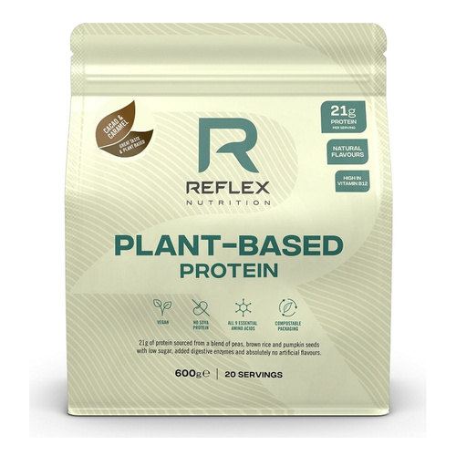 Reflex Nutrition Plant Based Protein, Cacao & Carmel - 600g