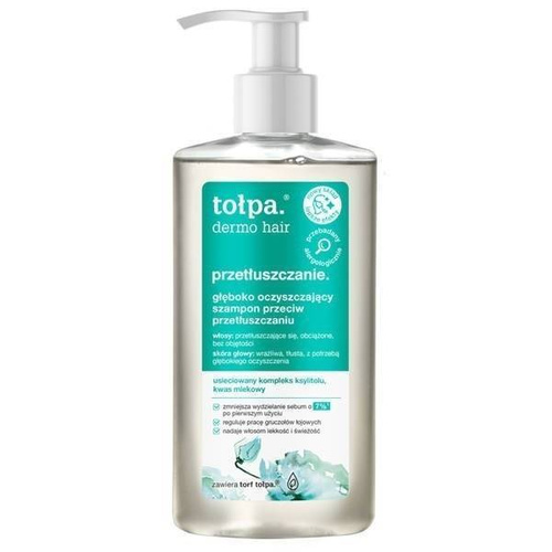 Tołpa Dermo Hair Deeply Cleansing Scalp Shampoo for Greasy Hair 250ml