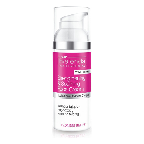 Bielenda Professional Redness Relief Wzmacniająco-Łagodzący Krem na Naczynka 50ml