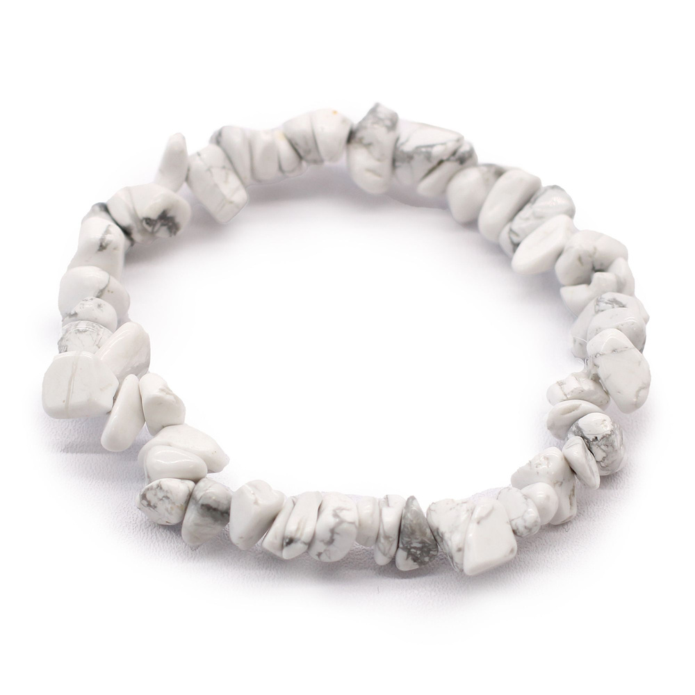 White Jasper Gem Bracelet Bath Bomb