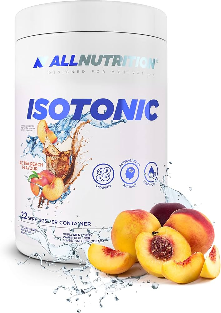 Allnutrition Isotonic Powder Replenishing Electrolytes Ice Tea Peach 700g