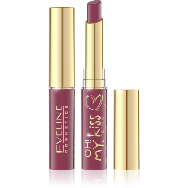 Eveline Oh My Kiss Lipstick Pomadka i Balsam do Ust w Sztyfcie Numer 12 1 Sztuka