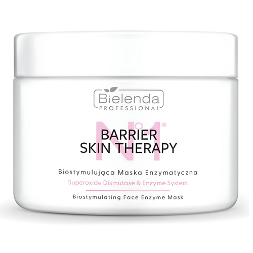 Bielenda Professional Barrier Skin Therapy Biostimulating Mask with Superoxide Dysmutase & Hydrobiotics 150g