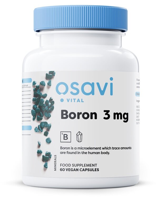 Osavi Boron 3mg Wspomaga Procesy w Organizmie 60 Kapsułek