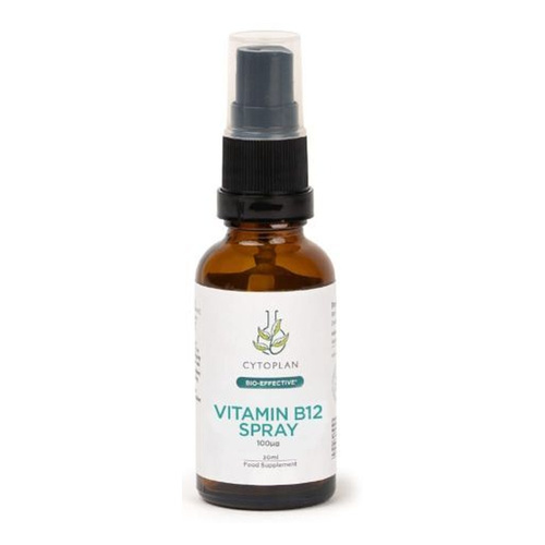 Cytoplan Vitamin B12 Spray, 100mcg - 30 ml.