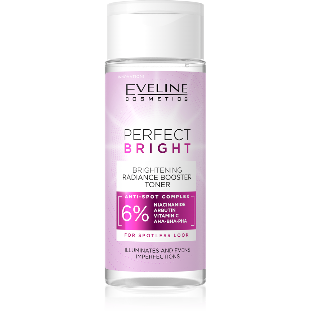 Eveline Perfect Bright Rozjaśniający Tonik Wzmacniający Blask 150ml