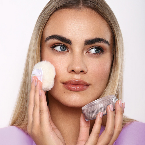 Eveline Variete Ultra Fixing Transparent Loose Face Powder with Matte Finish Lavender Squalane 6ml