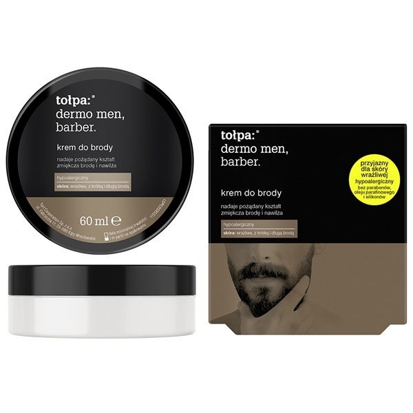Tołpa Dermo Men Barber Pielęgnacyjny Odżywiający Krem do Brody 50ml