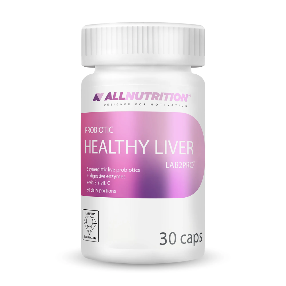 Allnutrition Probiotic Healthy Liver Supports Liver Function 30 Capsules