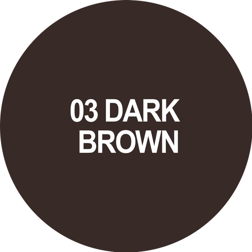 Eveline Brow&Go Precision Powder Eyebrow Pencil No. 3 Dark Brown 1pc