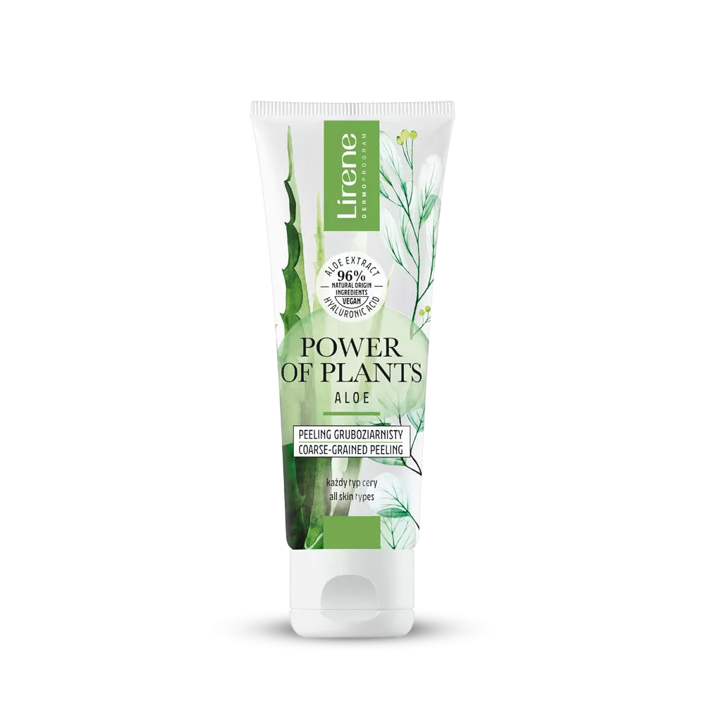 Lirene Power Of Plantis Coarse-grained Aloe Peeling 75ml