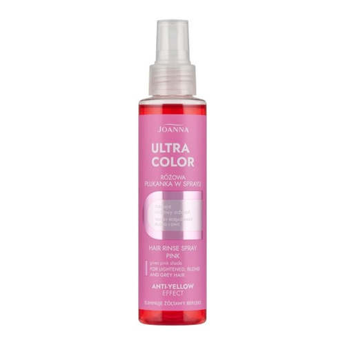 Joanna Hair Rinse Spray Pink Eliminating Yellow Hair Tone Nourishing Care 150ml