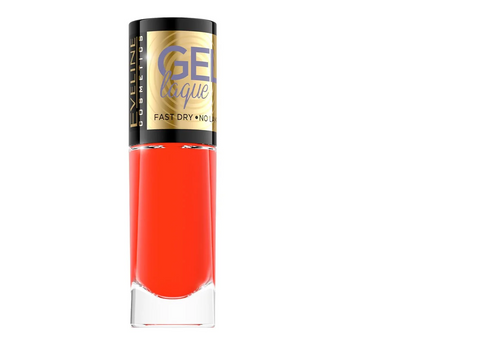 Eveline Gel Laque Fast Dry Nail Polish Gel Effect without UV / LED Use No 125 8ml