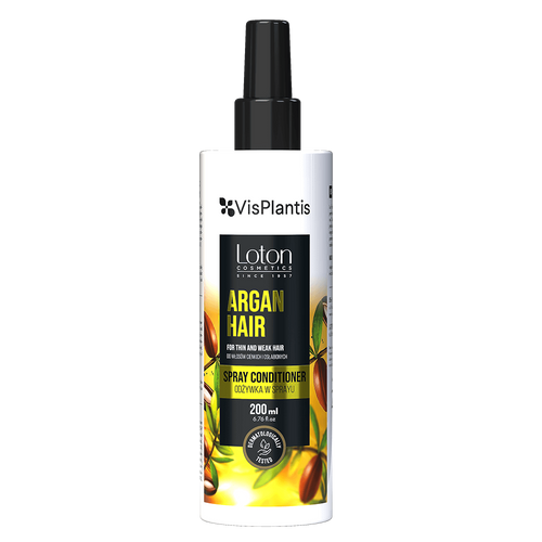 Vis Plantis Loton Argan Spray Conditioner for Thin and Weak Hair 200ml