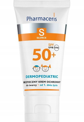 Pharmaceris S Słońce Krem Ochronny do Twarzy dla Dzieci 50 SPF 50ml Best Before 31.01.26
