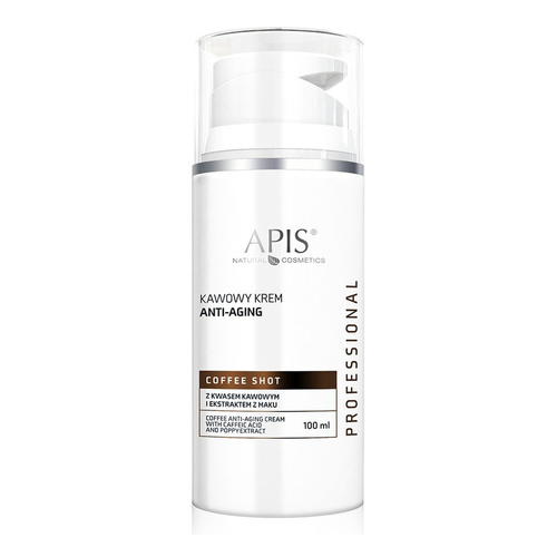 Apis Professional Coffee Shot Kawowy Krem z Kwasem Kawowym i Ekstraktem z Maku 100ml