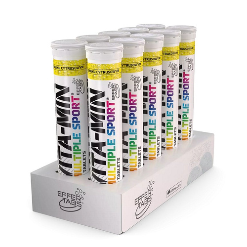 Olimp Nutrition Vita-Min Multiple Sport Witaminy Musujące dla Aktywnych 200 Tabletek