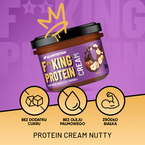 AllNutrition Fitking Protein Cream Nutty 200g
