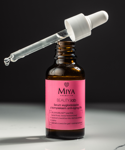 Miya BeautyLab Serum Wygładzające z Kompleksem Anti-Aging 5% 30ml